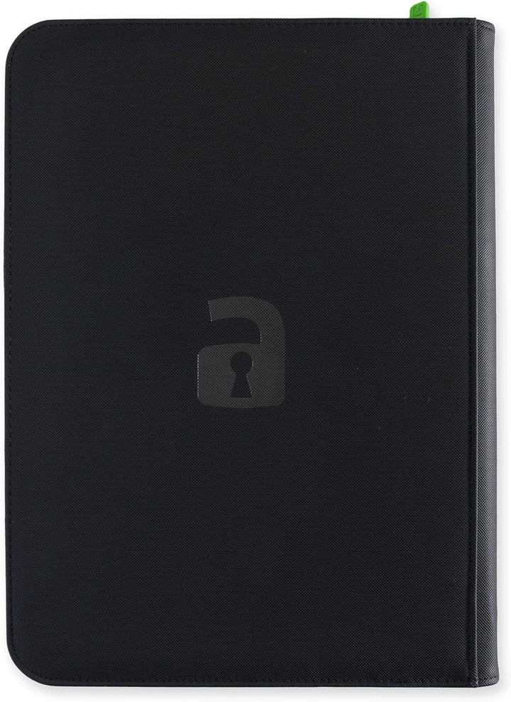 Vault X Premium eXo-Tec Zip Heftmappe - 9 Fächer Sammelkarten Trading Cards Mappe - 360 Fächer mit S