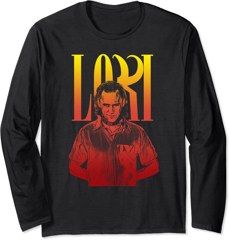 Marvel Loki Red Spectrum Loki Variant Langarmshirt