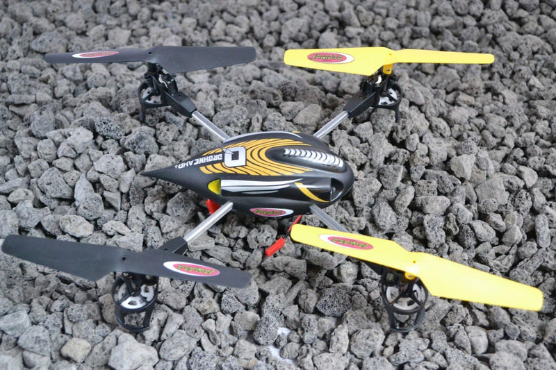 Jamara 038831 - Q-drohne AHP Quadrocopter mit Kamera und Komp