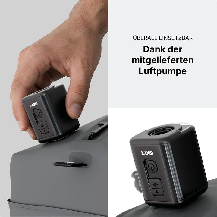 ONYX Aircube™ Vakuum Packing Cubes 2er Set – Inkl. kabelloser Vakuumpumpe – Platzsparender Koffer Or