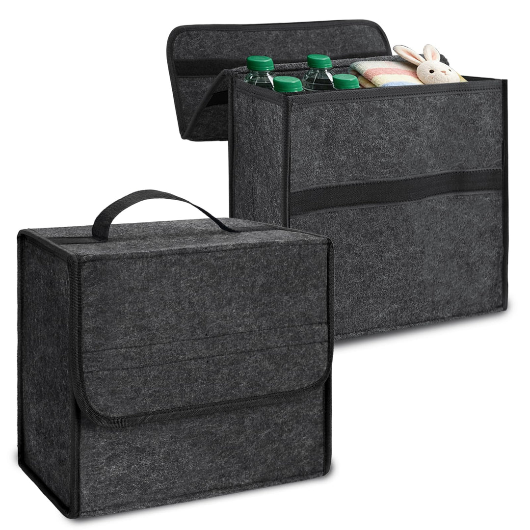 2 Stück Auto Kofferraum Organizer,Auto Organizer Toolbag,Kofferraumtasche | Faltbar Autotasche Koffe
