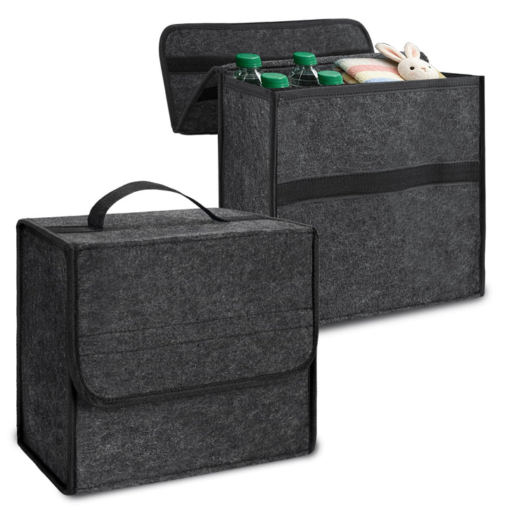 2 Stück Auto Kofferraum Organizer,Auto Organizer Toolbag,Kofferraumtasche | Faltbar Autotasche Koffe
