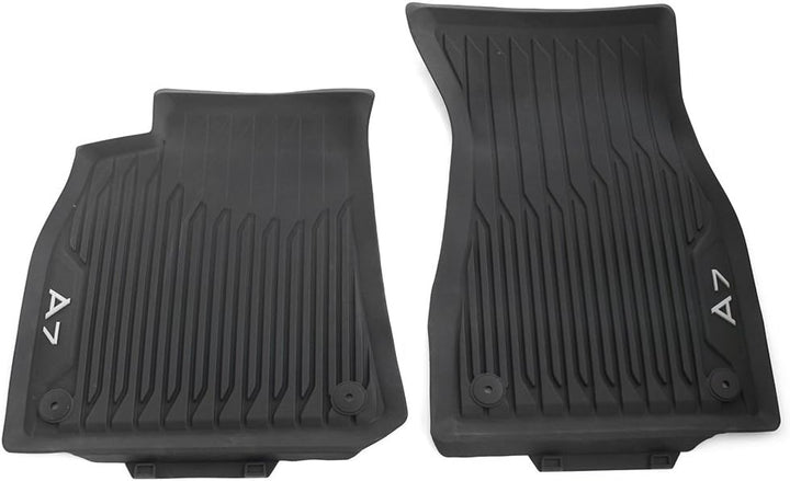 Audi 4K8061501041 Allwetterfussmatten 2-teilig vorn Premium Fussmatten Gummimatten, schwarz