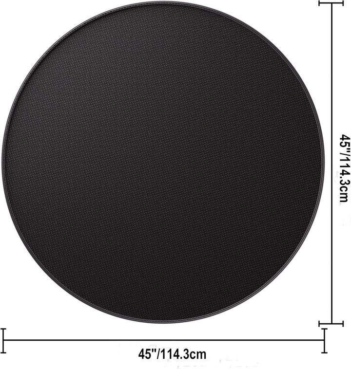 Feuerfeste Matte Feuerstelle Unterlage 2315°C Feuerschutzmatte Hitzeschutzmatte 114cm BBQ Grills Mat