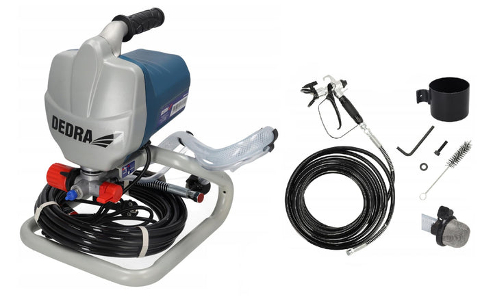 Hydrodynamisches Airless-Farbspritzgerät - Airless Lackieren 1L/min 205Bar/650W, für DIY-Malprojekte