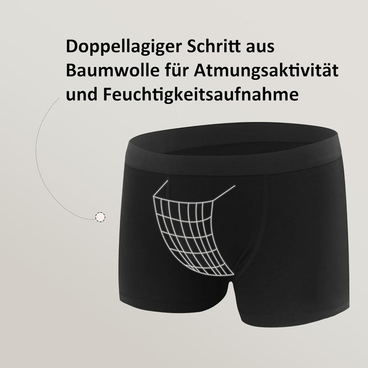 L&K-II Boxershorts Jungen Baumwolle Kinder Unterhosen 10er Pack 1604 134-140 10er Black, 134-140 10e