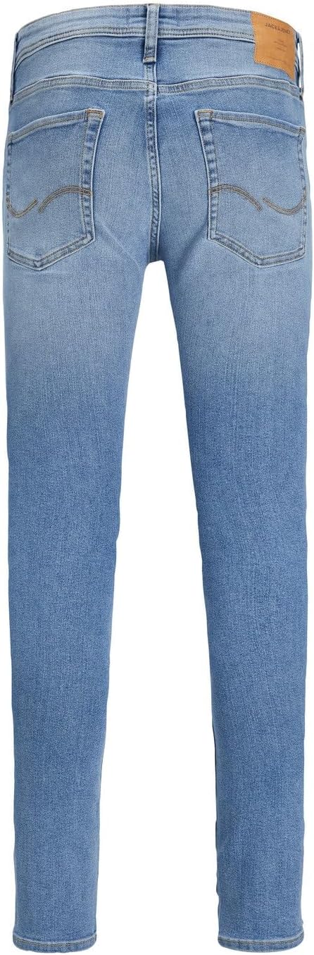 JACK & JONES Herren Skinny Jeans 26W / 32L Blue Denim, 26W / 32L Blue Denim