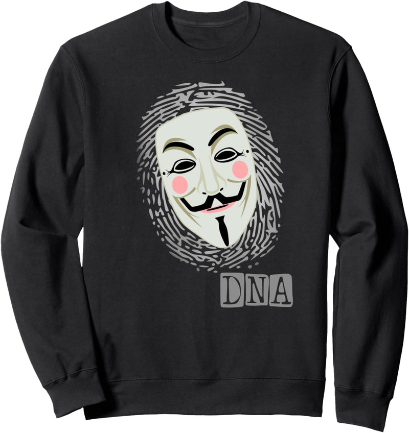 Project Zorgo Mask Anonymous Hacker DNA Sweatshirt