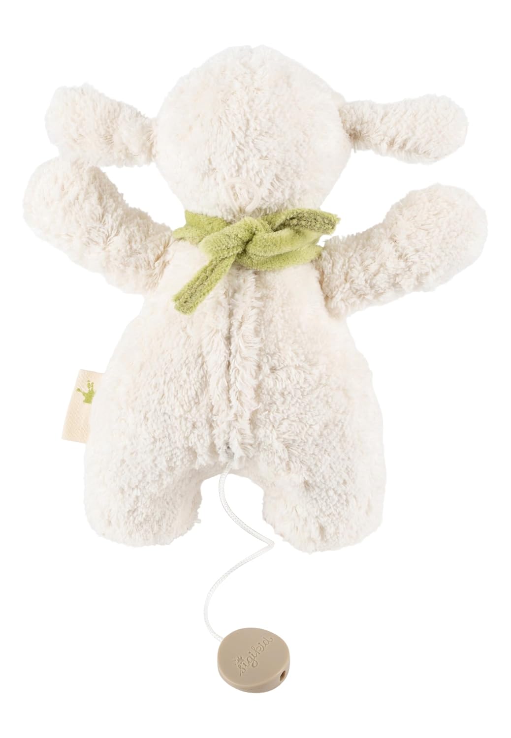 SIGIKID 38887 Spieluhr Schaf Green Mädchen und Jungen Babyspielzeug empfohlen ab Geburt weiss Weiss/