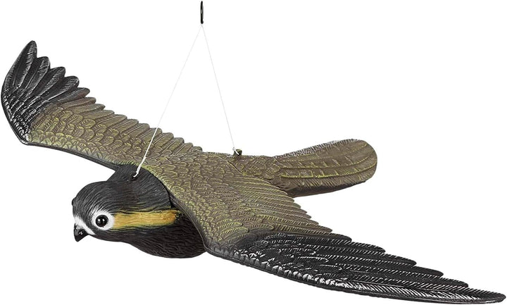 Vogelscheuche und Nagerschreck 52 cm Spannweite - ideal gegen lästige Tauben, Amseln und Elstern.