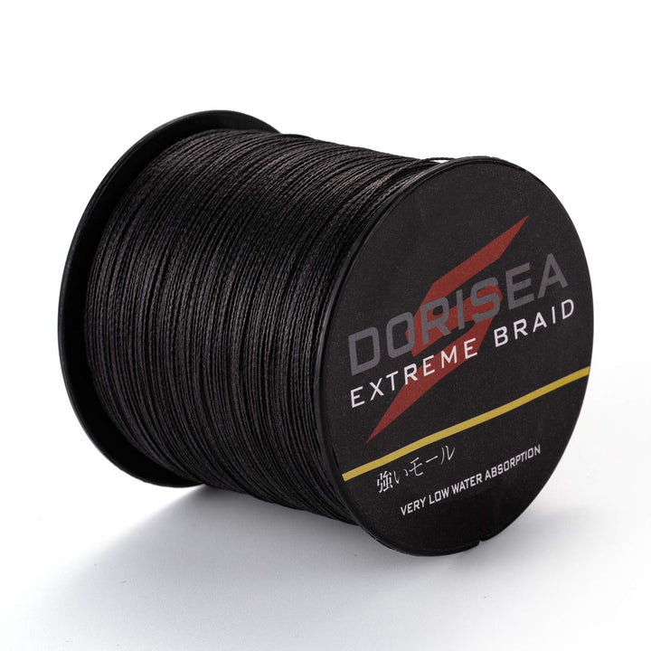 Dorisea Extreme Braid geflochtene Angelschnur, 100 % PE, 1000 m, 2,7–227 kg getestet, abriebfest, un