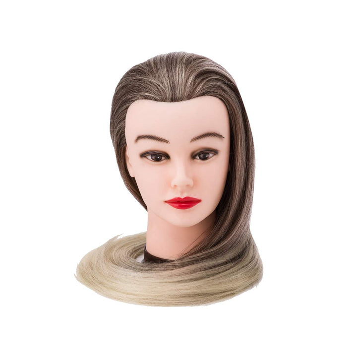 Trainingsköpfe 100% von dem Hochtemperaturfaser Haar Hairdressing Cosmetology Mannequin Frisierkopf