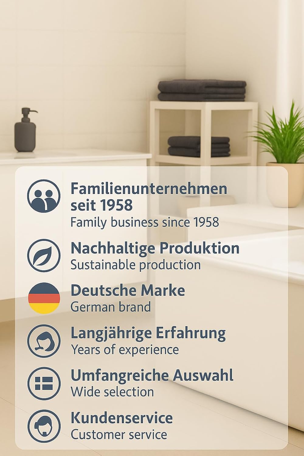 Betz Handtuch 6er Pack Handtücher Set Palermo Grösse 50x100 cm 100% Baumwolle - gut trocknend, leich