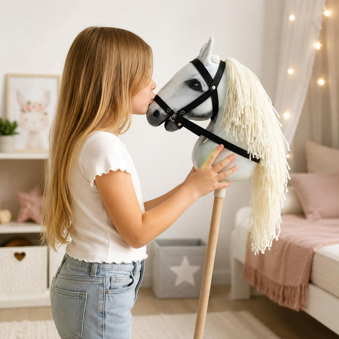 Haasenstrauch Sweety Toys 14262 Hobbyhorse Steckenpferd ohne Rollen geeignet für Hobbyhorsing Turnie