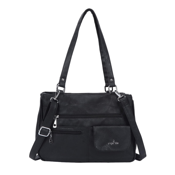 Angel Kiss Tasche Leder Damenhandtasche Schultertasche Handtaschen Wasserdicht Tragetasche Multifunk