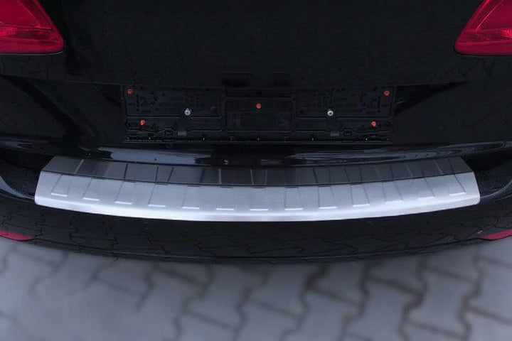 Ladekantenschutz Edelstahl MATT kompatibel für VW TOURAN 1T3 | 2010-2015 | mit Abkantung | premium Q