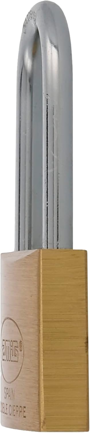 Amig - 1296 Langbogenschloss mit gleichem Schlüssel Modell 30 | Messing und Stahlbügel | Breite: 50