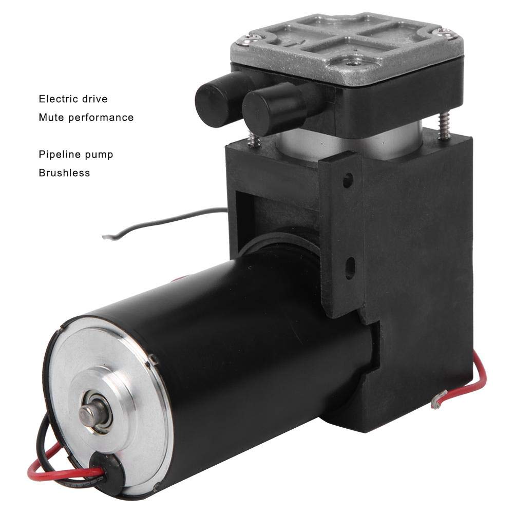 Vakuumpumpe, VN-C4 DC 12V Mini-Vakuumpumpe Stumm bürstenlose Vakuumpumpe Mechanisches Zubehör Stumm