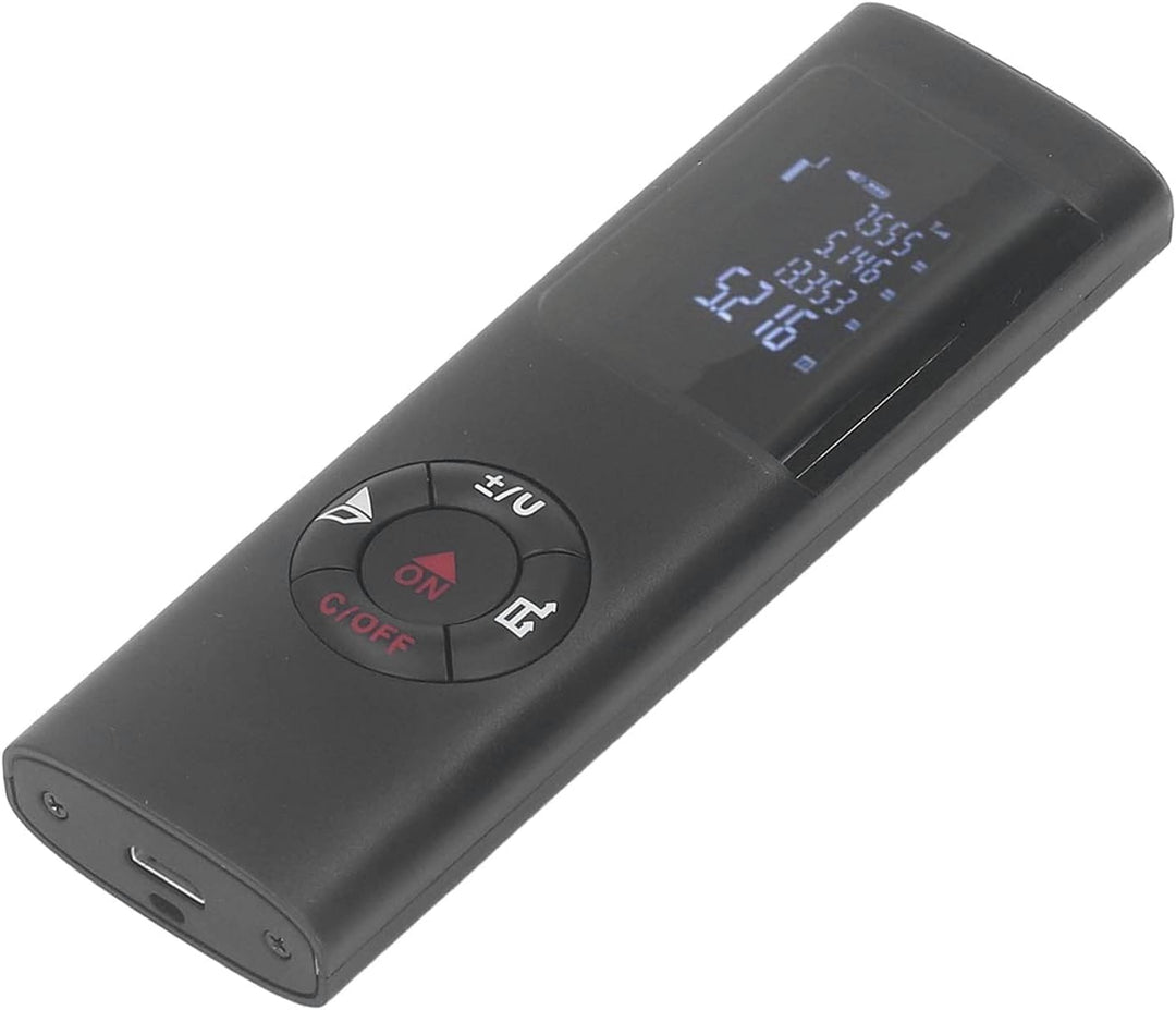 Messgerät, Wiederaufladbares Entfernungsmessgerät, LCD-Entfernungsmessgerät, 60 M, Digitales Anzeige