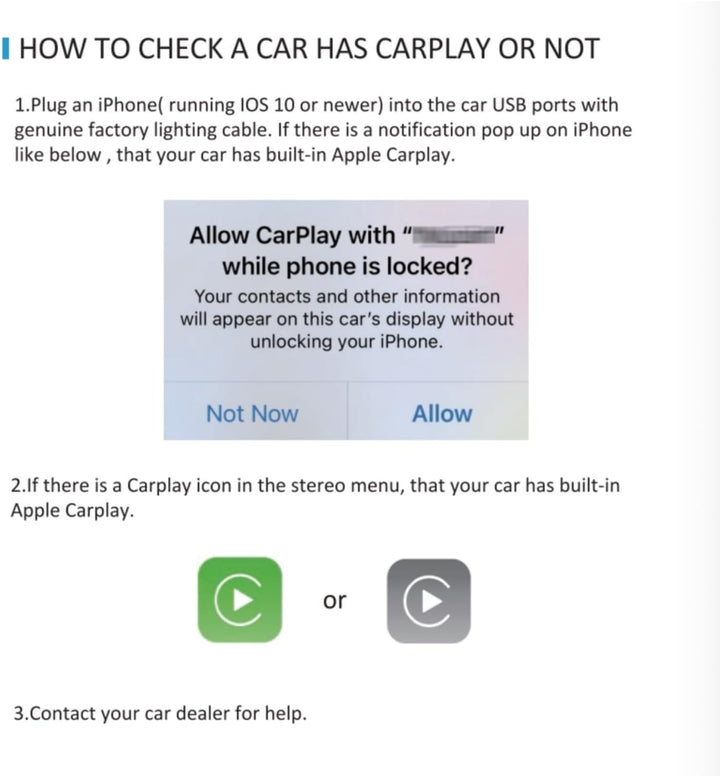 2025 Wireless Carplay Adapter für iPhone - Konvertiert kabelgebundenen zu kabellosen Carplay Adapter