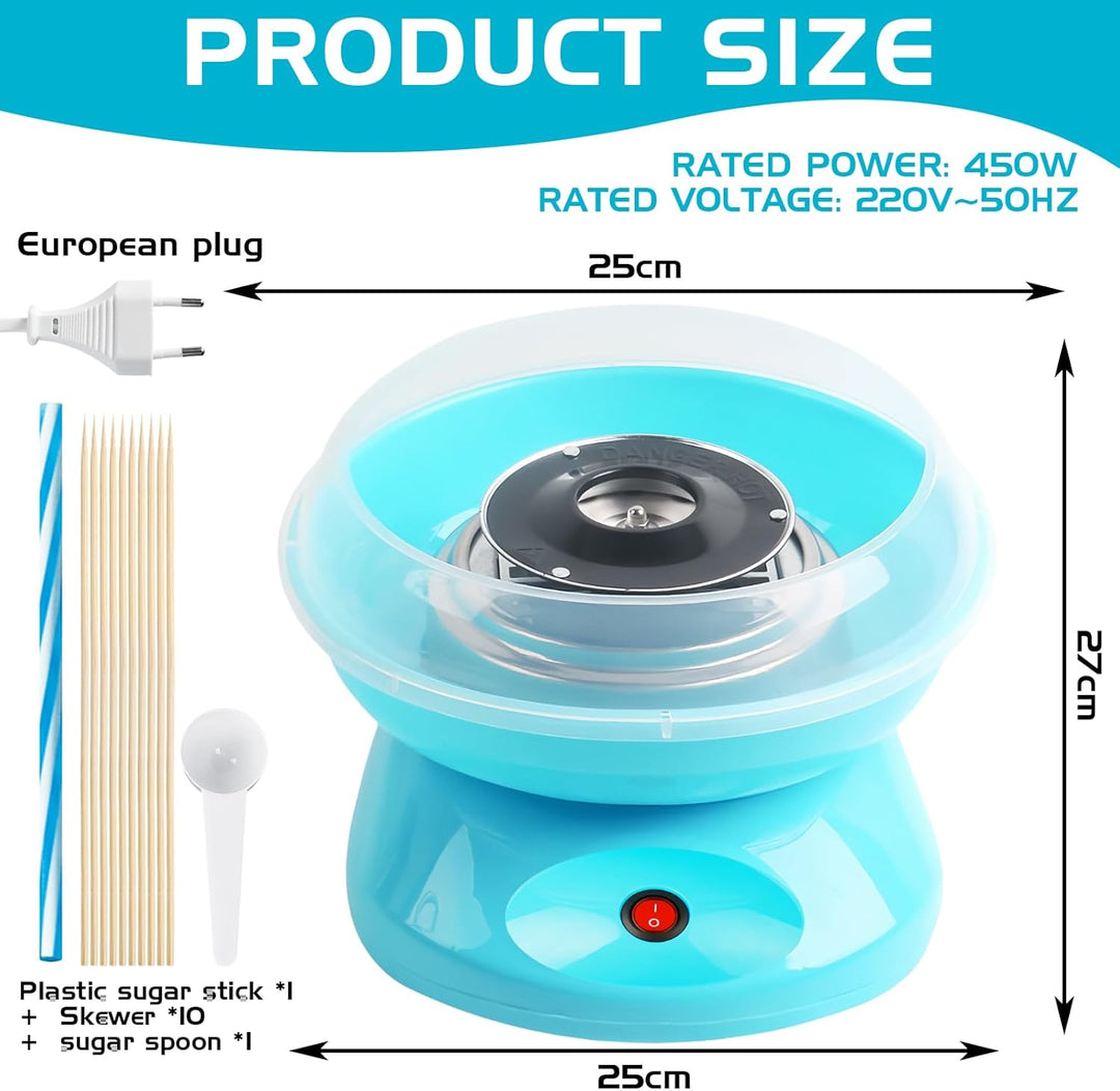 Zuckerwattemaschine Für Zuhause, Zuckerwatte Maschine, Retro Cotton Candy Machine, 450w Für Verschie