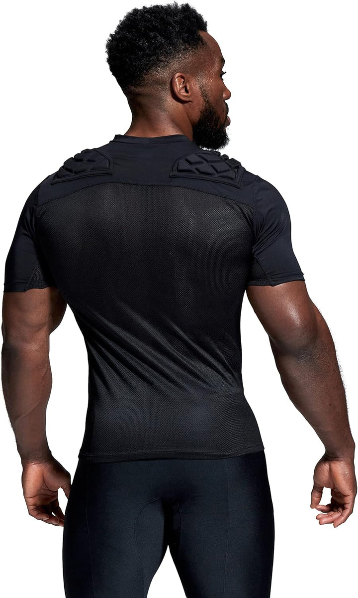 Canterbury CCC-Schutz Rugby-Schutzweste XL Schwarz/Weiss/Silber, XL Schwarz/Weiss/Silber