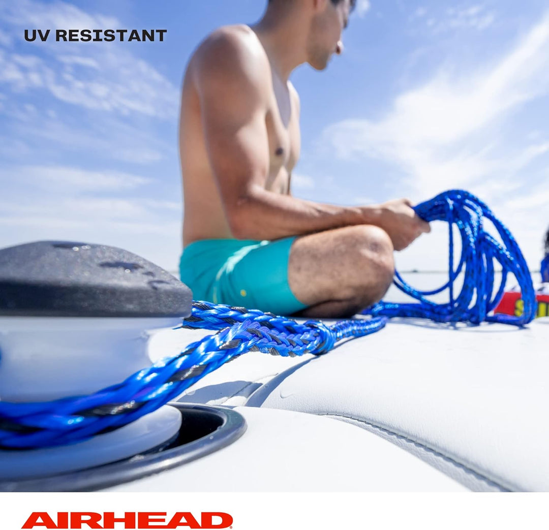 Airhead Tow Rope for 1-6 Rider Towable Tubes, 1 Section, Multiple 1-3 Fahrer, 1-3 Fahrer