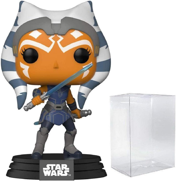 POP Star Wars: Clone Wars - Ahsoka Tano Funko Vinyl Figure (Bundled with Compatible Pop Box Protecto