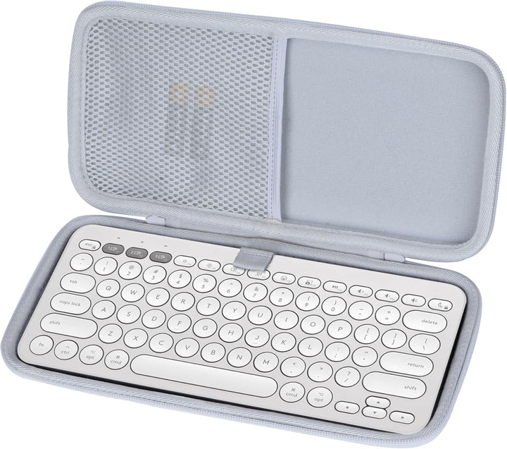 Hart Reise Schutz Hülle Etui Tasche für Logitech Pebble Keys 2 K380s K380 Multi-Device -Tastatur (We