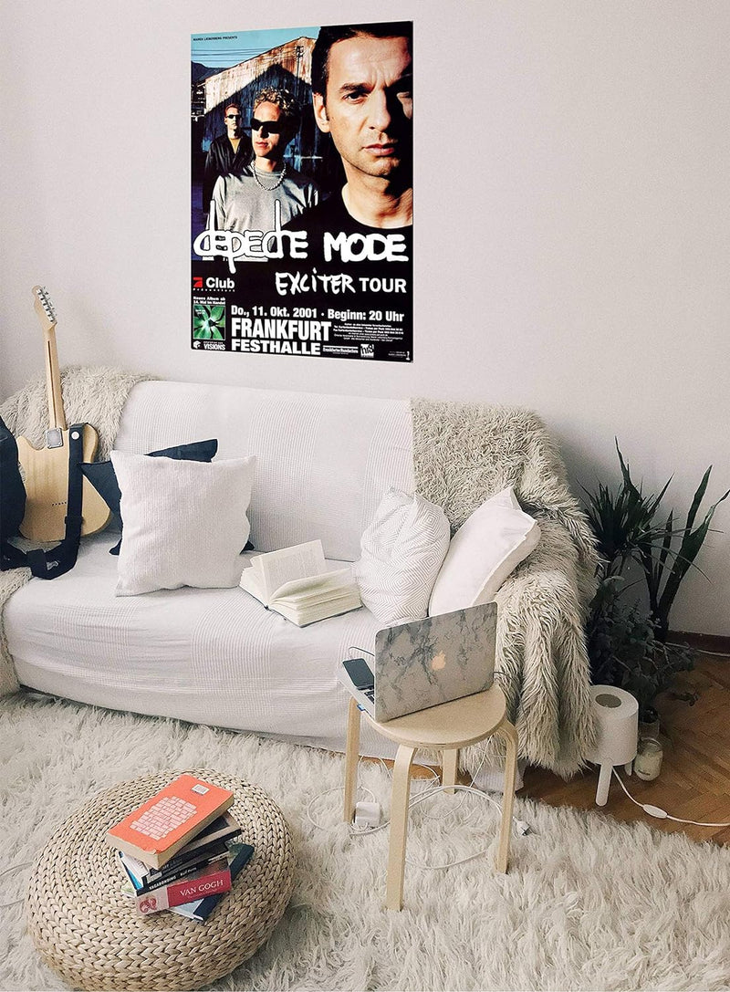 Depeche Mode - Exciter Tour, Frankfurt 2001 » Konzertplakat/Premium Poster | Live Konzert Veranstalt