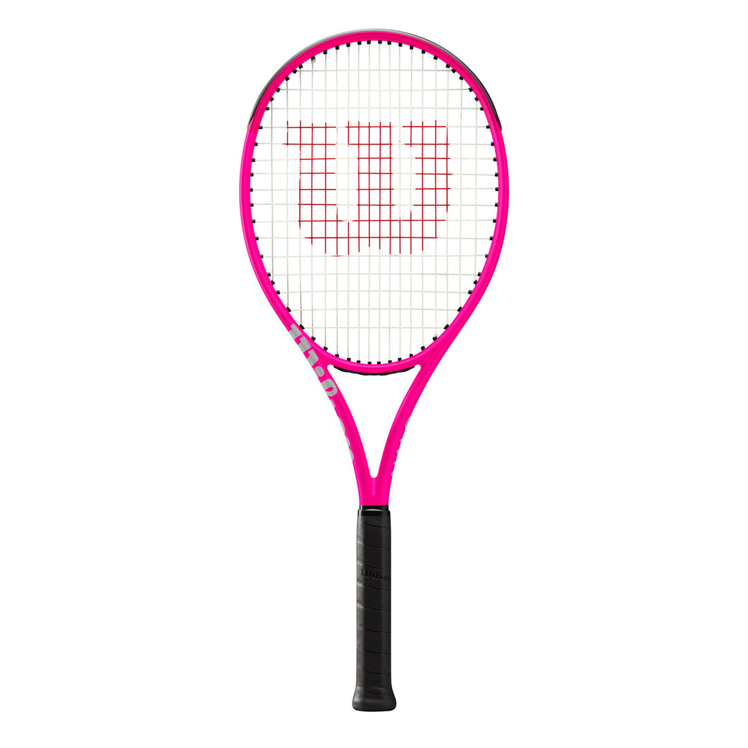 Wilson Burn V6 105 S Tennisschläger – Pink, Griffgrösse 2-4 1/4 Zoll besaitet