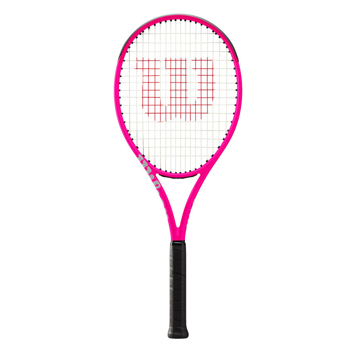 Wilson Burn V6 105 S Tennisschläger – Pink, Griffgrösse 2-4 1/4 Zoll besaitet