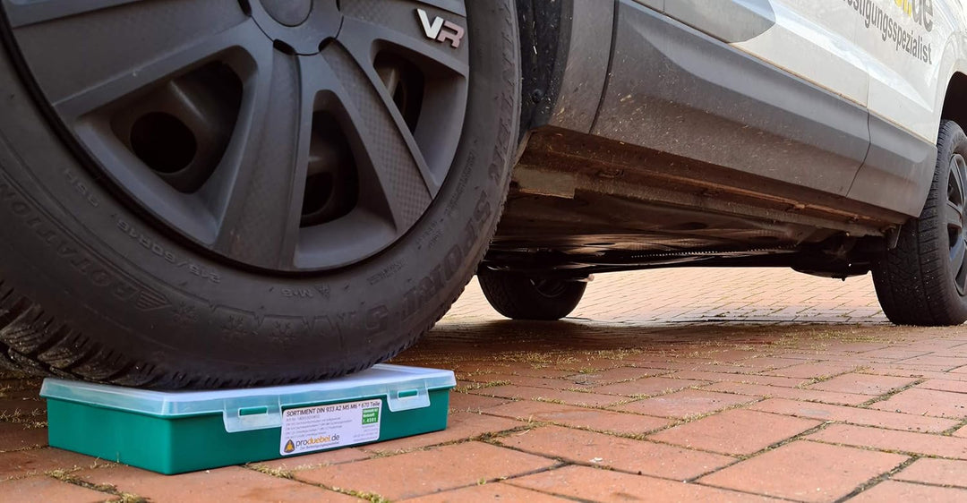 Grosses Schrauben-Sortiment DIN 912 Zylinderkopf M4/M5/M6/M8 Stahl verzinkt 8.8 (DIN912+934+985+125+