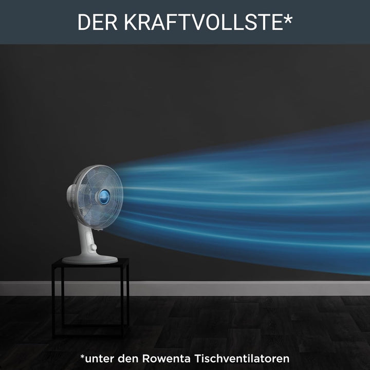 Rowenta VU2730 Turbo Silence Extreme+ Tischventilator | sehr leise und leistungsstark | 4 Geschwindi