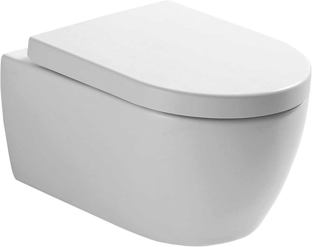 NEG WC-Sitz für Uno11RK, kurze Ausführung | Softclose, Quick-Release Weiss 44,2 cm - Klassik Uno11RK