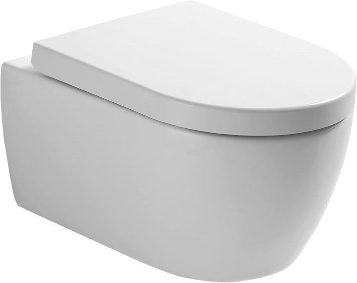 NEG WC-Sitz für Uno11RK, kurze Ausführung | Softclose, Quick-Release Weiss 44,2 cm - Klassik Uno11RK