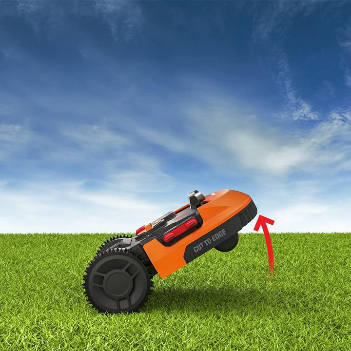 WORX Landroid M WR141E Mähroboter/Akkurasenmäher für kleine Gärten bis 500 qm/Selbstfahrender Rasenm