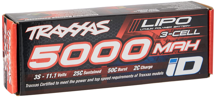 Traxxas Modellbau-Akkupack (LiPo) 11.1 V 5000 mAh Zellen-Zahl: 3 25 C Box Hardcase Traxxas iD