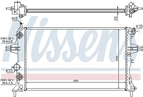 Nissens 632461 Wasserkühler