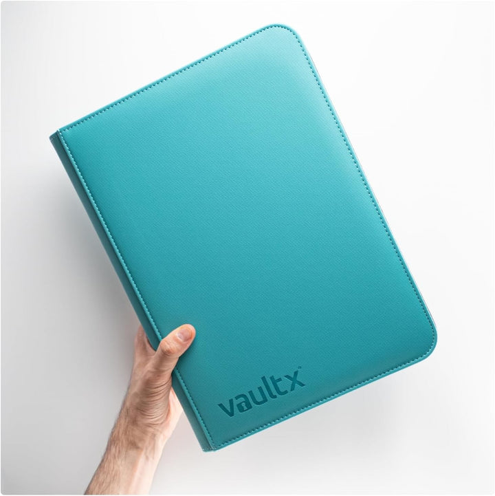 Vault X Premium eXo-Tec Zip Heftmappe - 9 Fächer Sammelkarten Trading Cards Mappe - 360 Fächer mit S