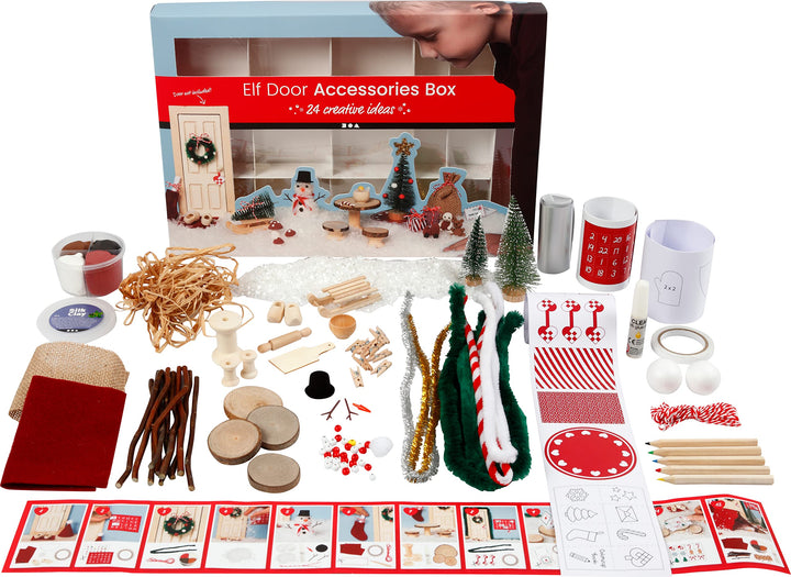 VBS Bastelbox Wichteltür "Weihnachtsszenen" 24 Wichtelszenen