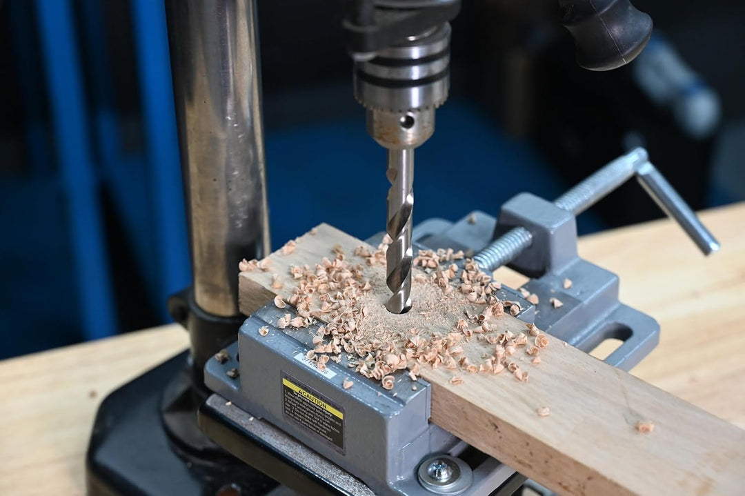 Century Drill & Tool 37248 Fraktionelle HSS Brad Point Holz-Bits, 1,27 cm, reduzierter Schaft 3/4" R