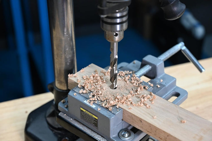 Century Drill & Tool 37248 Fraktionelle HSS Brad Point Holz-Bits, 1,27 cm, reduzierter Schaft 3/4" R