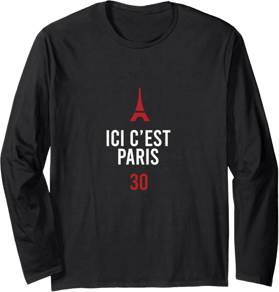 ICI C'EST PARIS 30 - Produkte im Zusammenhang mit Fussballfans Langarmshirt
