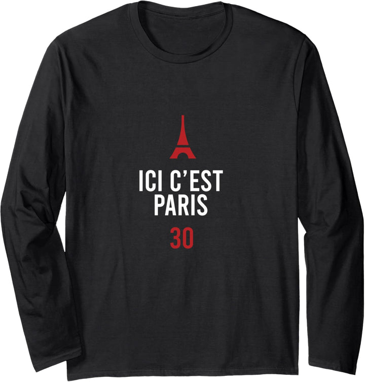 ICI C'EST PARIS 30 - Produkte im Zusammenhang mit Fussballfans Langarmshirt