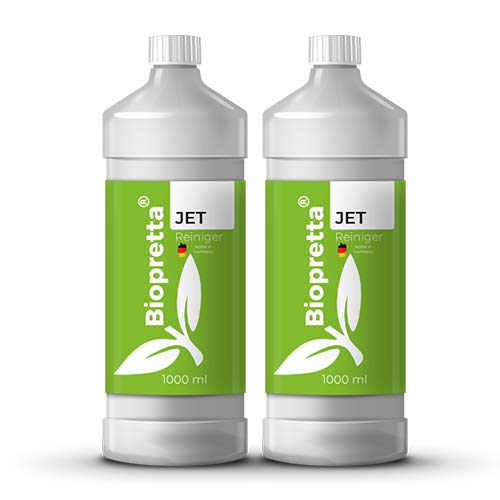 Biopretta Reinigungsflüssigkeit 2x 1000ml für Philips Jet Clean Reinigungsstationen