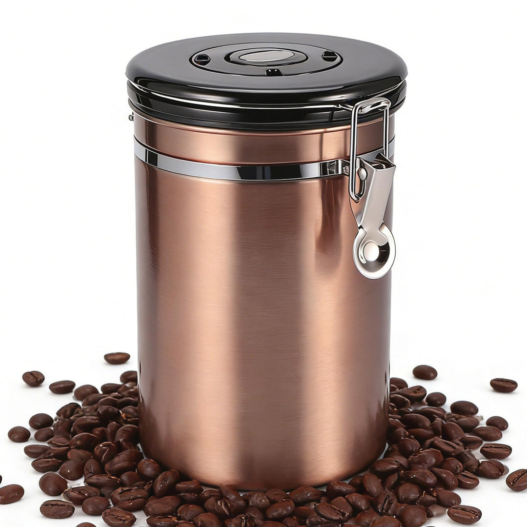 Edelstahl-Kaffeekanister, 50,7 Unzen luftdichte Vorratsbehälter für Lebensmittel Küchenkanister für