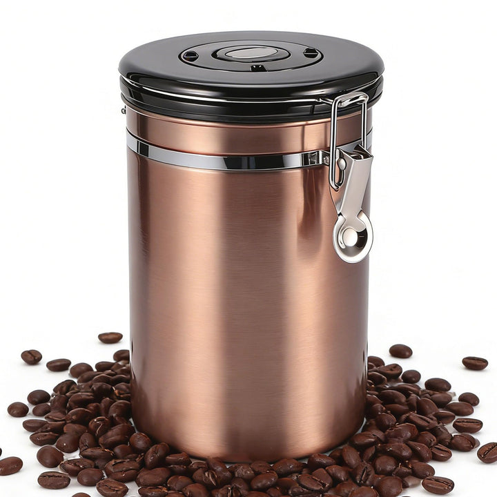 Edelstahl-Kaffeekanister, 50,7 Unzen luftdichte Vorratsbehälter für Lebensmittel Küchenkanister für