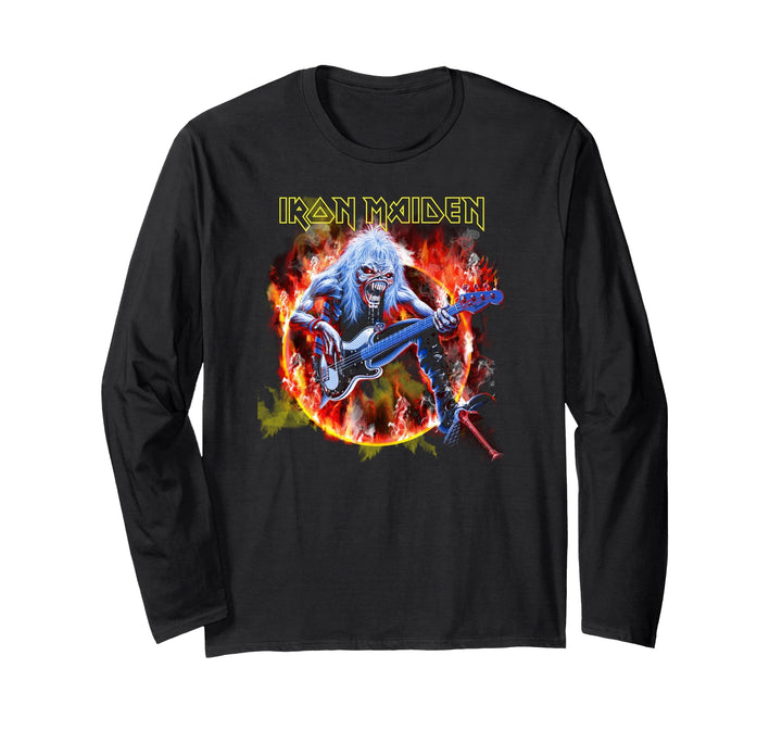 Iron Maiden - Fear Live Flames Langarmshirt