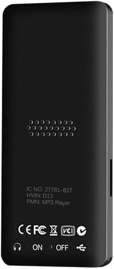 MP3-Player mit Bluetooth und Lautsprecher, 32 GB MP3-Musik-Player, Speichererweiterung bis zu 128 GB